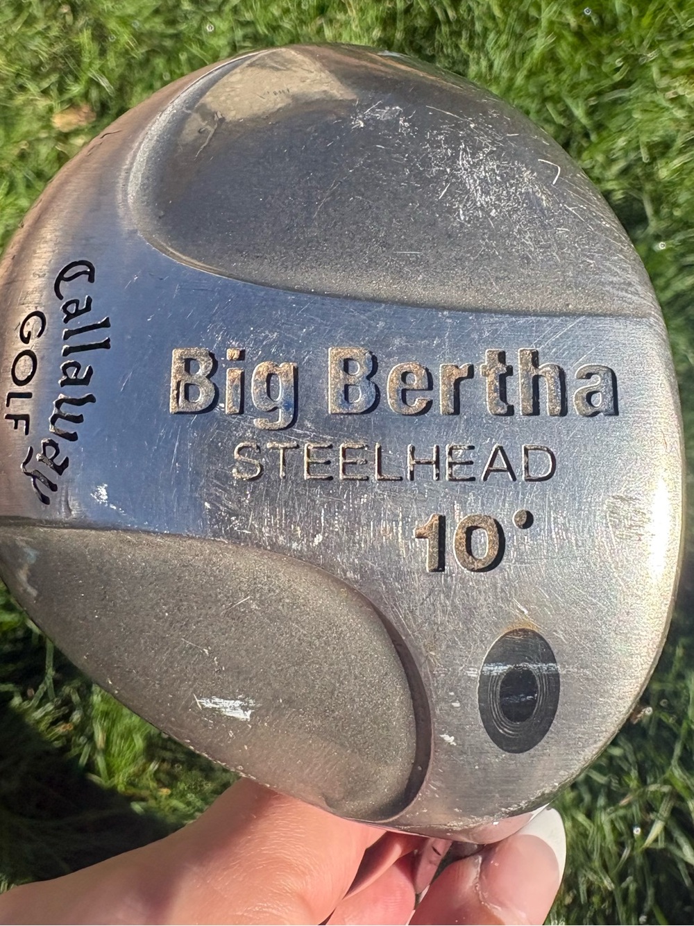 Callaway, big Bertha steelhead 10°